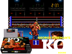 George Foreman's KO Boxing (E) Cover